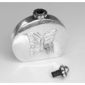 flacon de parfum, miniatural. argint.manufactura de atelier Mexican